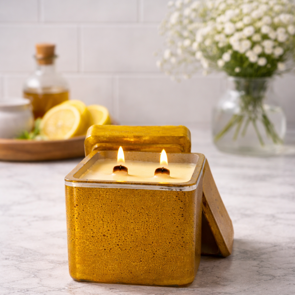 Sun Dried Linen Luxury 8 Oz Candle