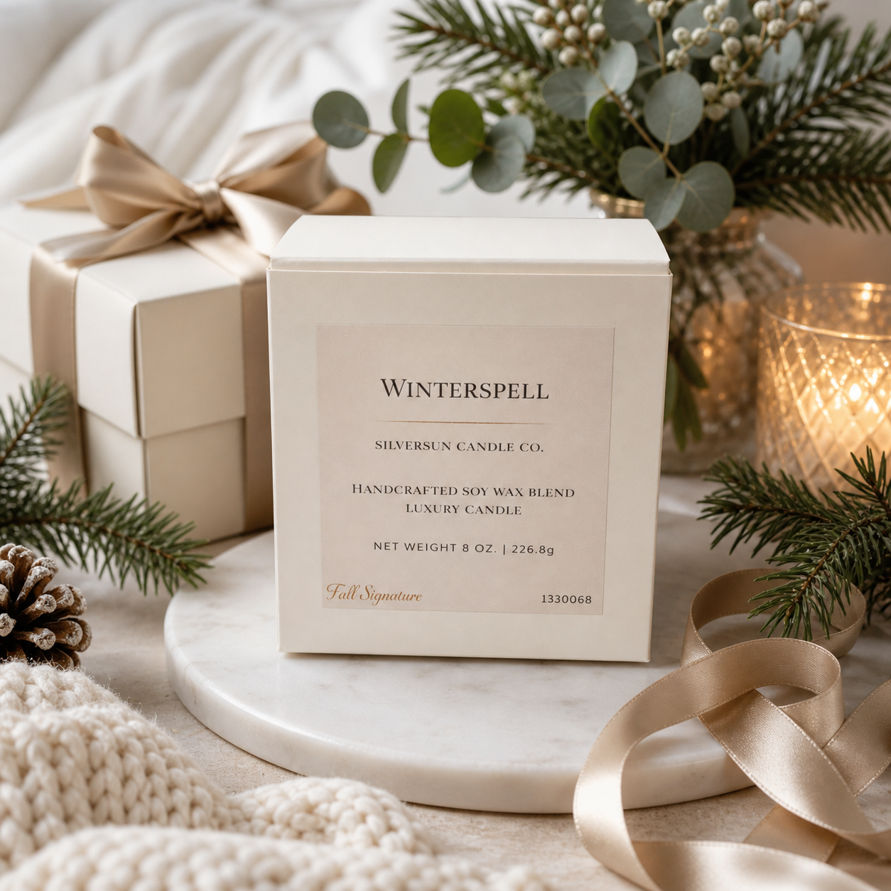 Winterspell 8 Oz Luxury Candle