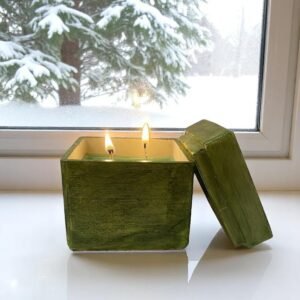 Evergreen Enchantment Luxury Candle | Handmade Gift