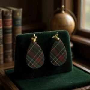 Highland Holiday Teardrop Earrings