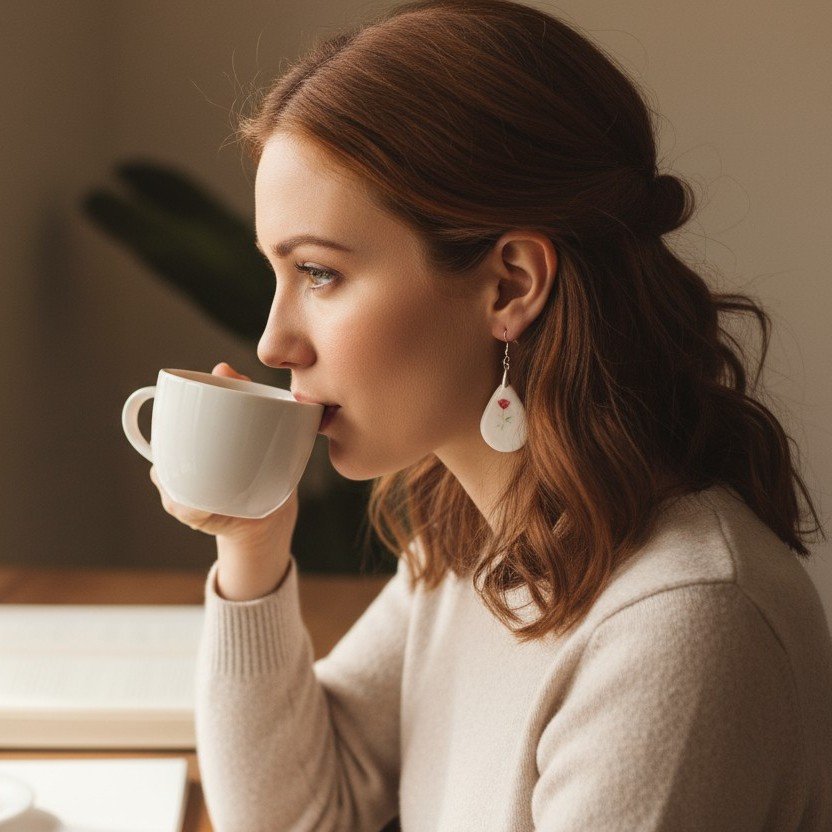 Eternal Rose Earrings
