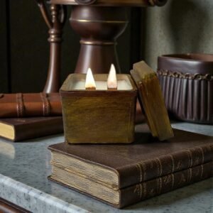 Leather #7 Luxury Candle