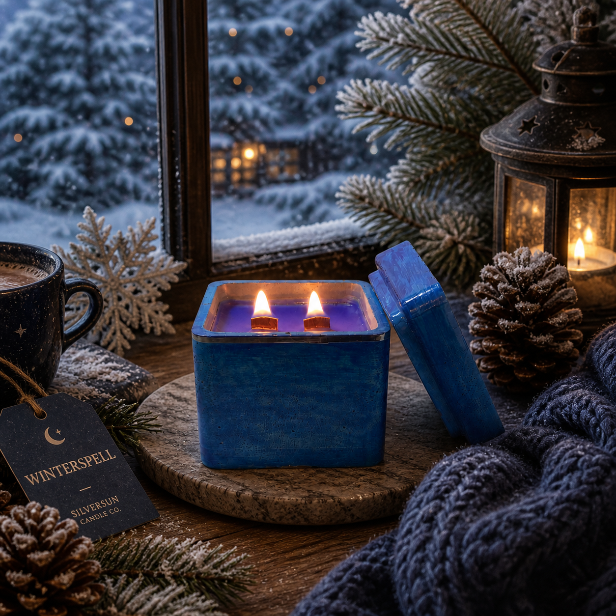 Winterspell 8 Oz Luxury Candle