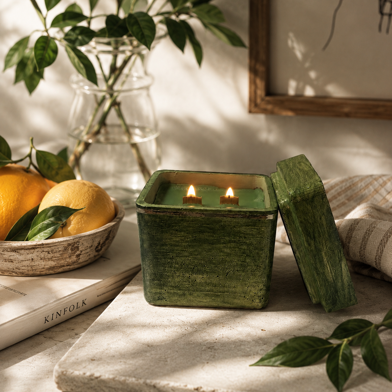 Dark Citrus 8 oz Luxury Candle