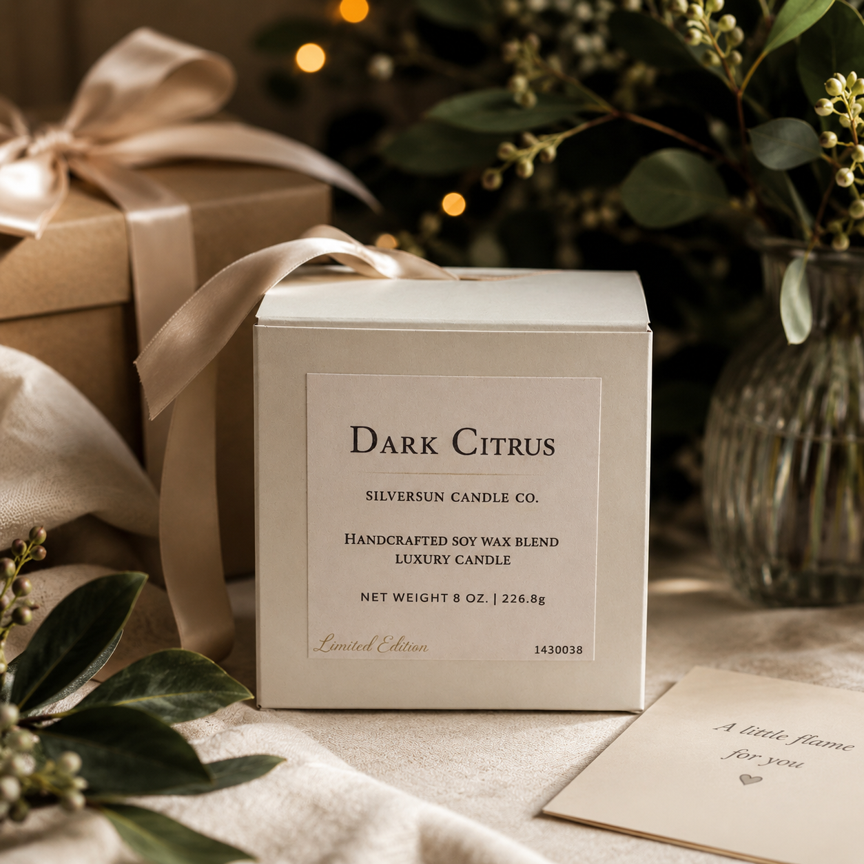 Dark Citrus 8 oz Luxury Candle