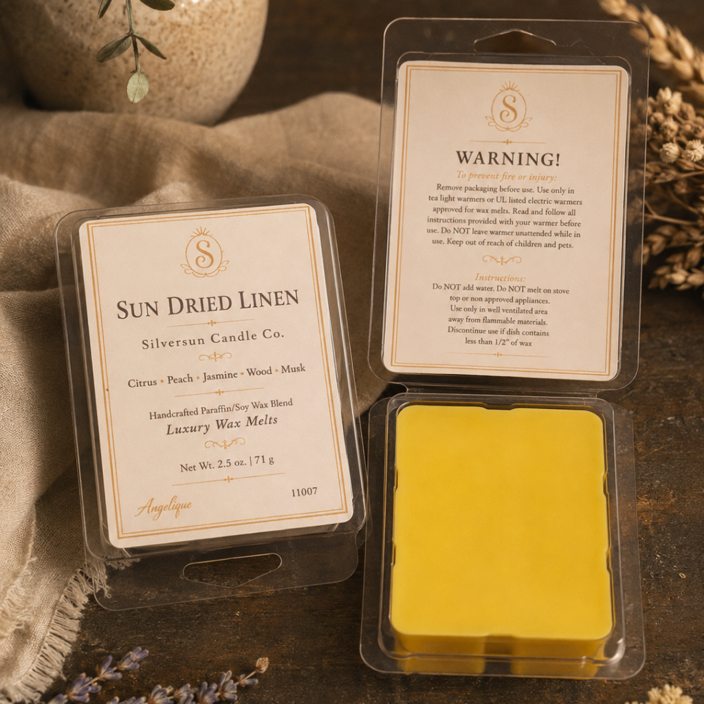 Sun Dried Linen Luxury Wax Melts
