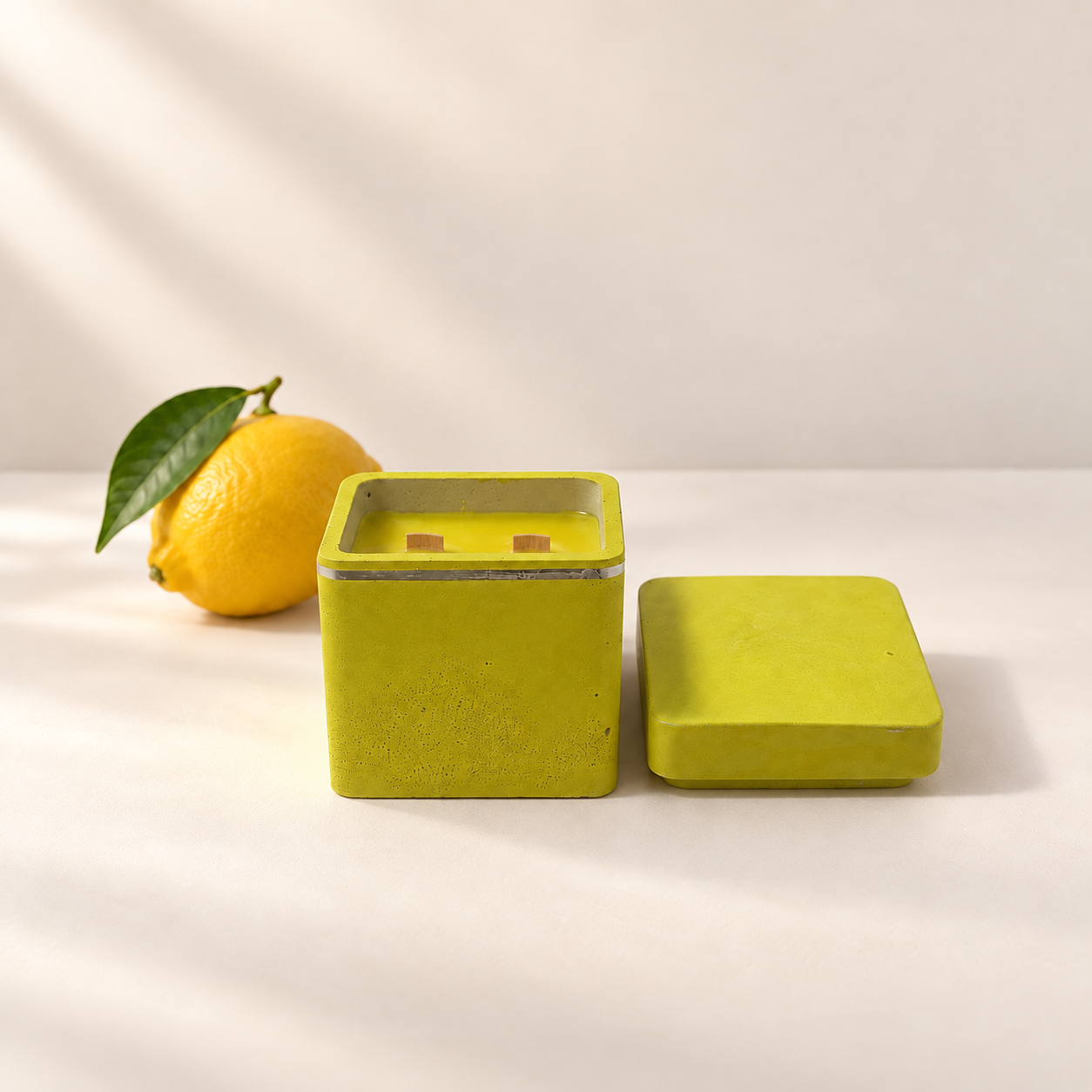 Lemon Fever Luxury Candle - Image 2